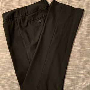 Tall black suit pants